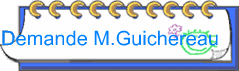 Demande M.Guichereau